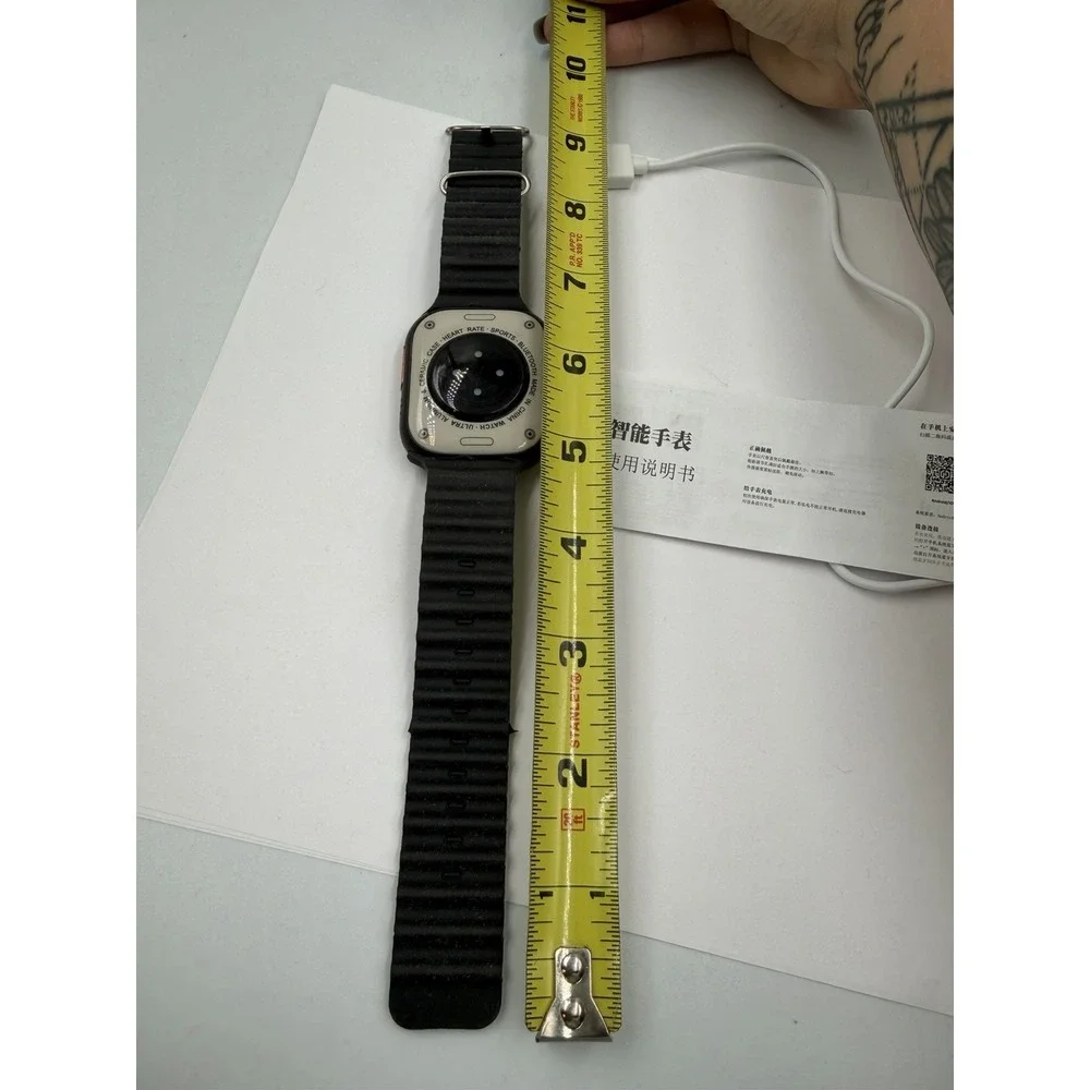 UNISEX GENERIC APPLE SMART WATCH ULTRA STYLE Tracks Heart rate, Sleep, Bluetooth